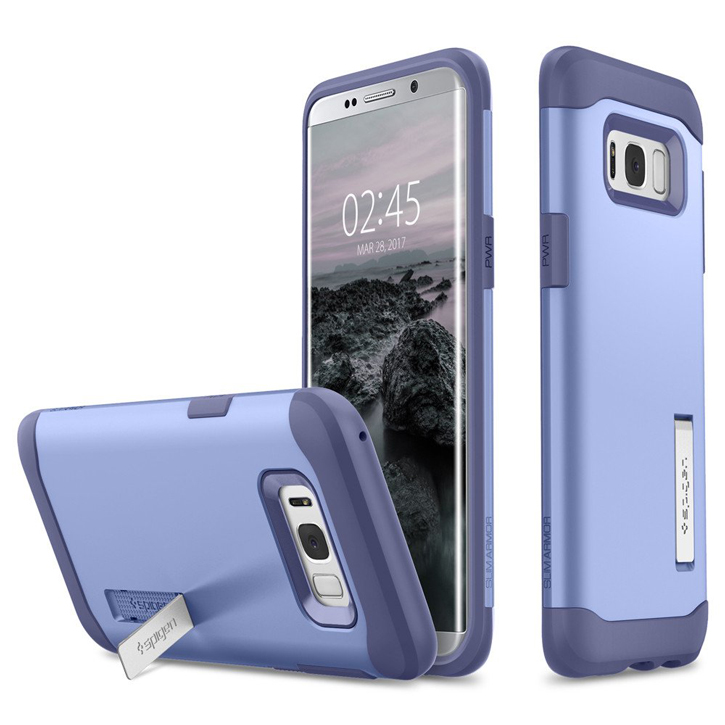 Spigen Slim Armor Case Samsung Galaxy Note 5 Hülle in - Violett