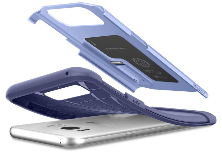 Spigen Slim Armor Case Samsung Galaxy Note 5 Hülle in - Violett