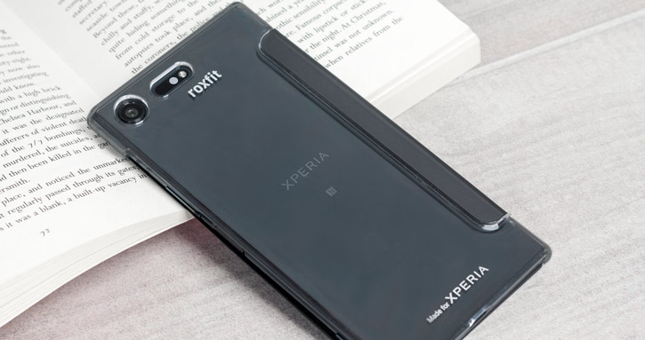 Roxfit Sony Xperia XZ Premium Pro Touch Book Case - Black