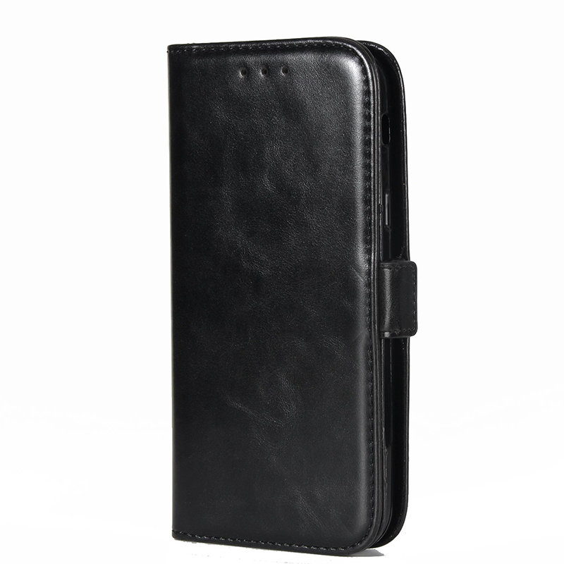 MrMobile Samsung A3 2016 Leather-Style Wallet Folio Case - Black