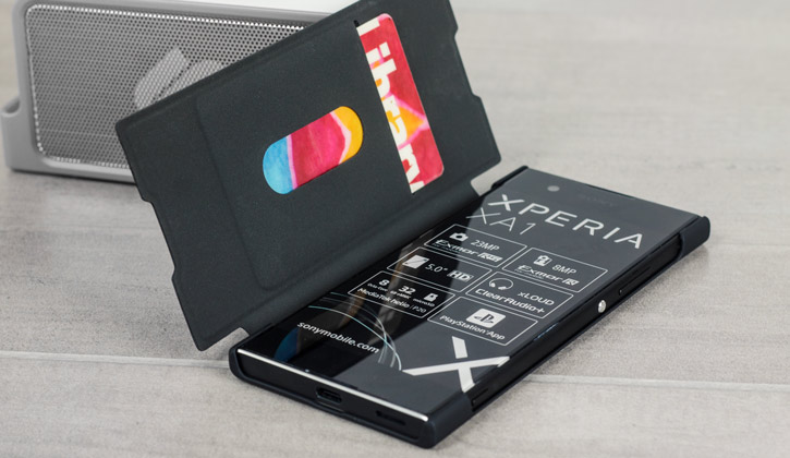 Roxfit Urban Book Sony Xperia XA1 Slim Case - Black