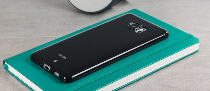 Olixar FlexiShield HTC U Ultra Gel Case - Solid Black