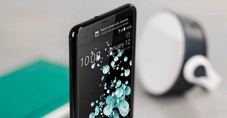 Olixar FlexiShield HTC U Ultra Gel Case - Solid Black