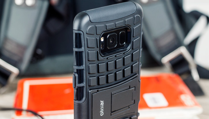 Olixar ArmourDillo Samsung Galaxy S8 Plus Protective Case - Black