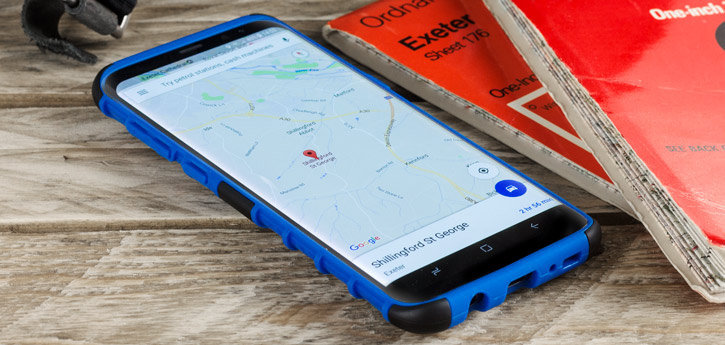 Olixar ArmourDillo Samsung Galaxy S8 Plus Protective Case - Blue