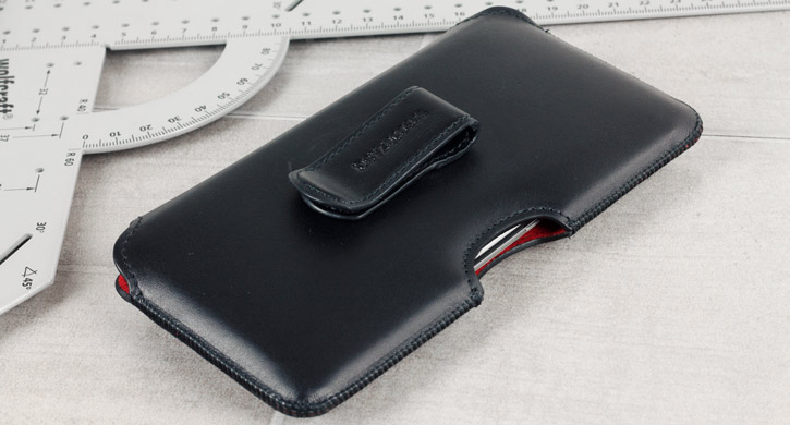 Beyza The Hook Samsung Galaxy S8 Genuine Leather Case - Black