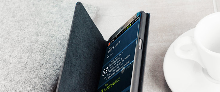 Funda de Cuero para Samsung Galaxy S8 Plus Beyza Arya Folio P - Negra