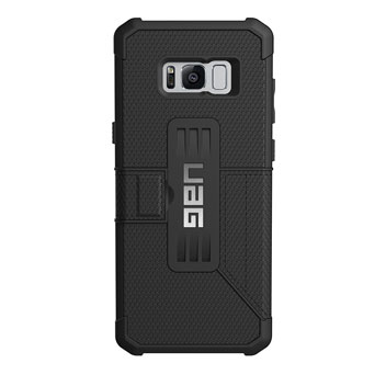 UAG Metropolis Rugged Samsung Galaxy S8 Plus Wallet Case - Black