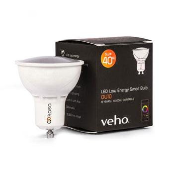 Veho Kasa Smart LED Bluetooth App-Controlled Light Bulb