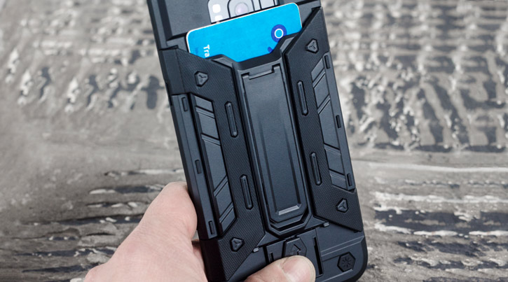 Olixar X-Trex Samsung Galaxy S8 Rugged Card Case - Black