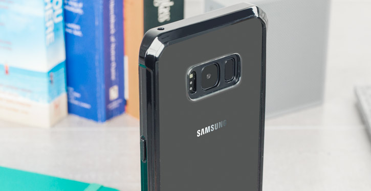 Olixar ExoShield Tough Snap-on Samsung Galaxy S8 Plus Case - Black