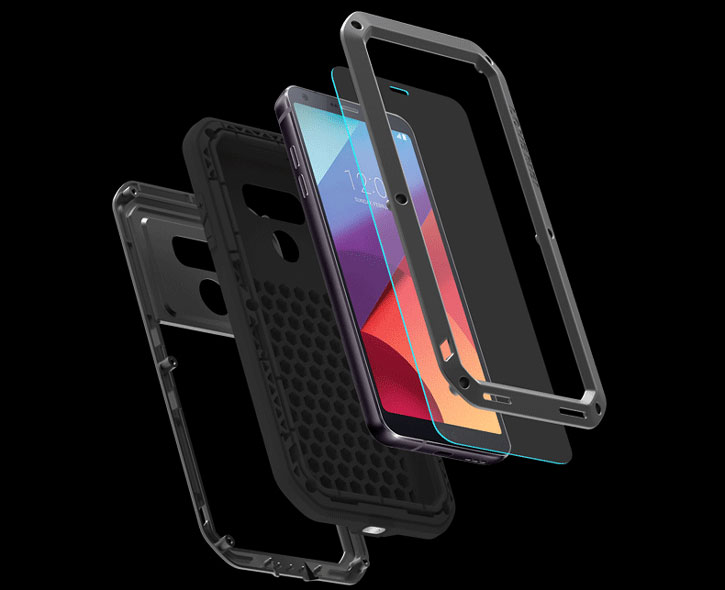 Love Mei Powerful LG G6 Protective Case - Black