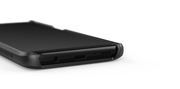 Caseology Samsung Galaxy S8 Plus Fairmont Series - Carbon Fibre Black