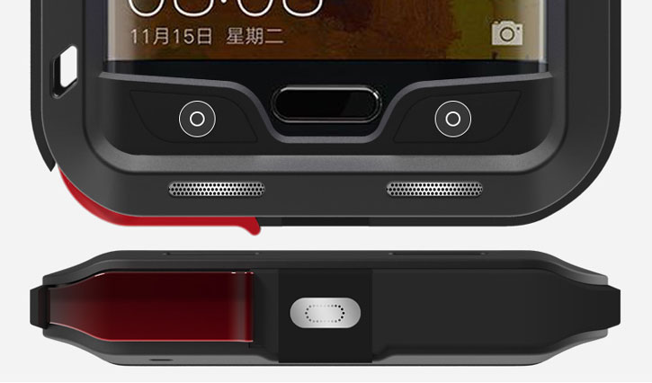 Love Mei Powerful Huawei Mate 9 Pro Protective Skal - Svart