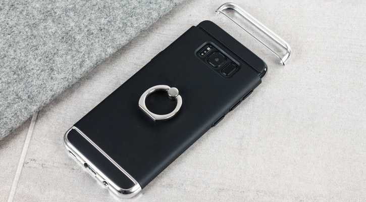 Olixar X-Ring Samsung Galaxy S8 Finger Loop Case - Black