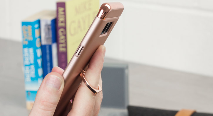 Olixar X-Ring Samsung Galaxy S8 Finger Loop Case - Rose Gold