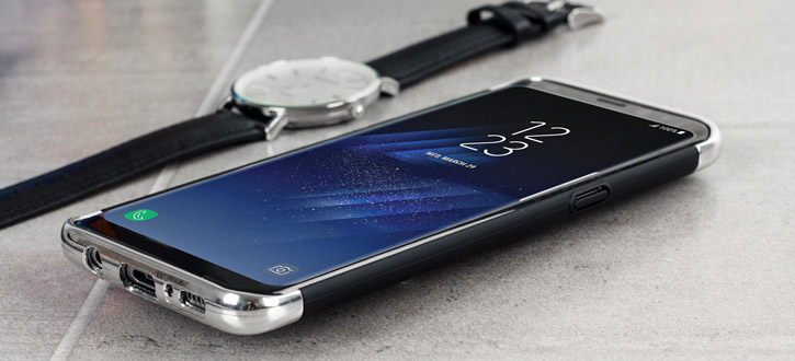 Olixar X-Ring Samsung Galaxy S8 Plus Finger Loop Case - Black
