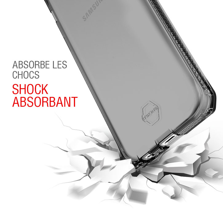 Coque Samsung Galaxy A3 2017 ITSKINS Spectrum en gel – Noire