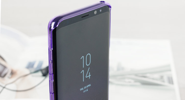Olixar FlexiShield Samsung Galaxy S8 Gel Case - Orchid Grey