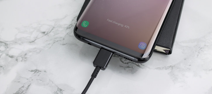 Câble de chargement Officiel Samsung Galaxy USB-C – 1,5m Noir