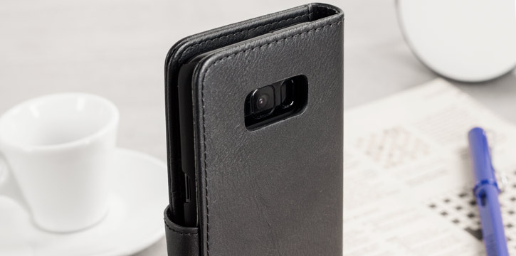 2-in-1 Magnetische Samsung Galaxy S8 Plus Brieftaschen / Hülle - Schwarz