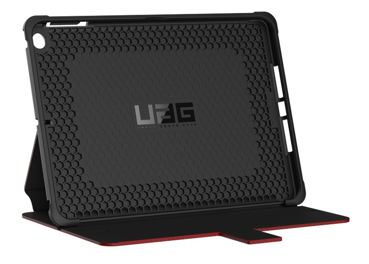 UAG Metropolis Rugged iPad 2017 Wallet Case - Magma Red