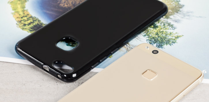 Olixar FlexiShield Huawei P10 Lite Gel Case - Solid Black