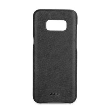 Vaja Grip Samsung Galaxy S8 Plus Premium Leather Case - Black