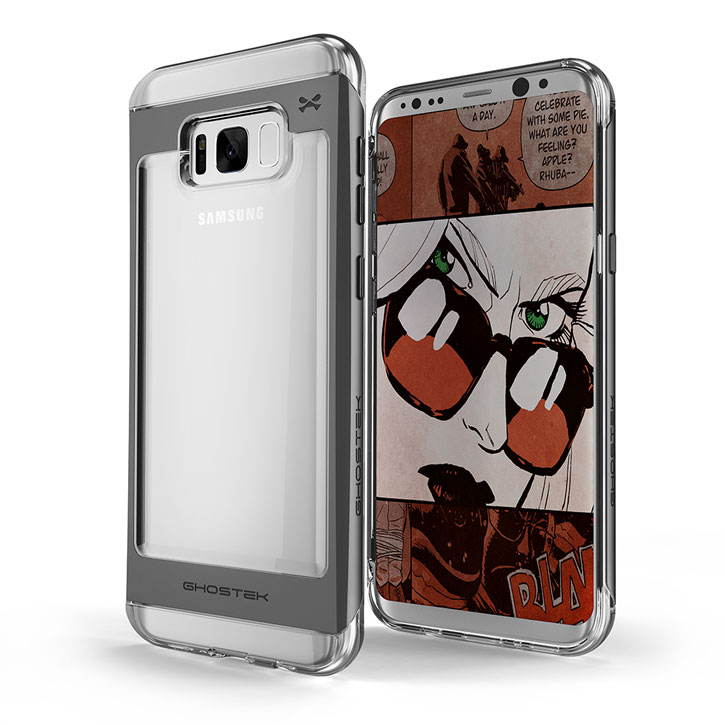 Ghostek Cloak 2 Samsung Galaxy S8 Plus Aluminium Case - Clear / Black