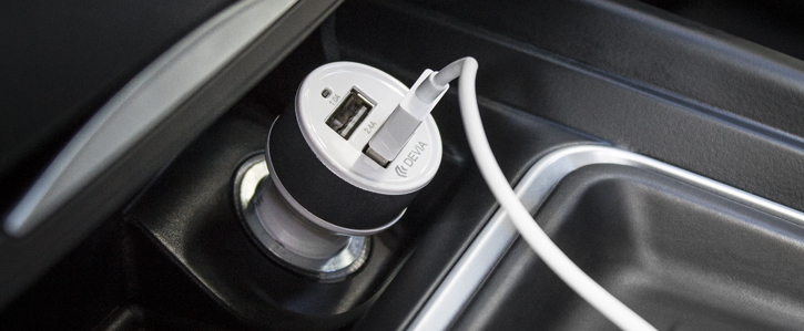 Devia Dual USB MFi Lightning Car Charger - 2.1A