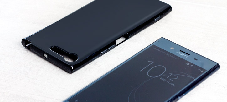 Coque Sony Xperia XZ Premium FlexiShield en gel – Noire
