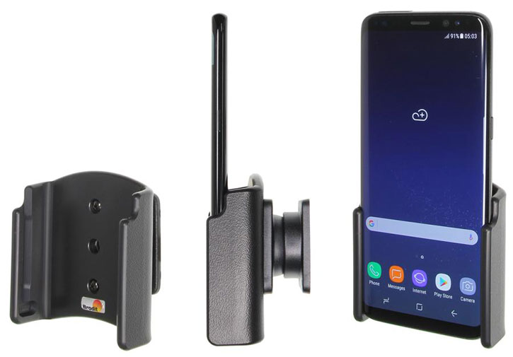 Brodit Passive Hållare med vridbart fäste till Samsung Galaxy S8 Plus