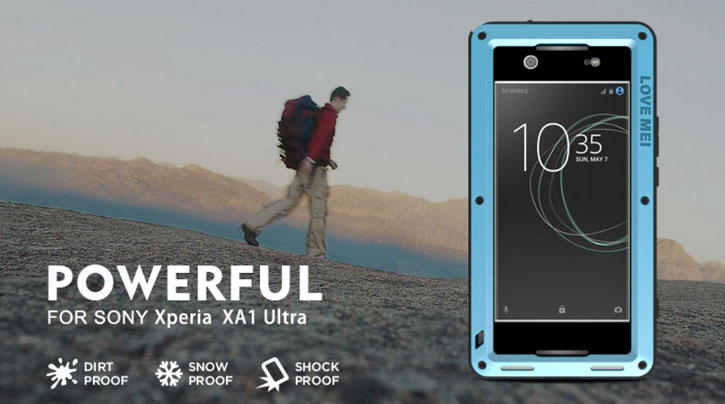 Coque Sony Xperia XA1 Ultra Love Mei Powerful Protective – Noire