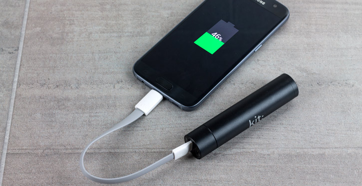 STK Short Micro USB Magnetic Charge and Sync Cable - Grey