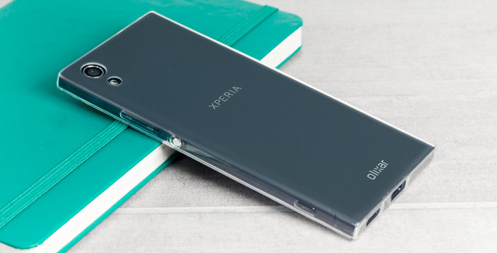 Coque Sony Xperia XA1 Olixar Ultra Mince – 100% Transparente vue sur appareil photo