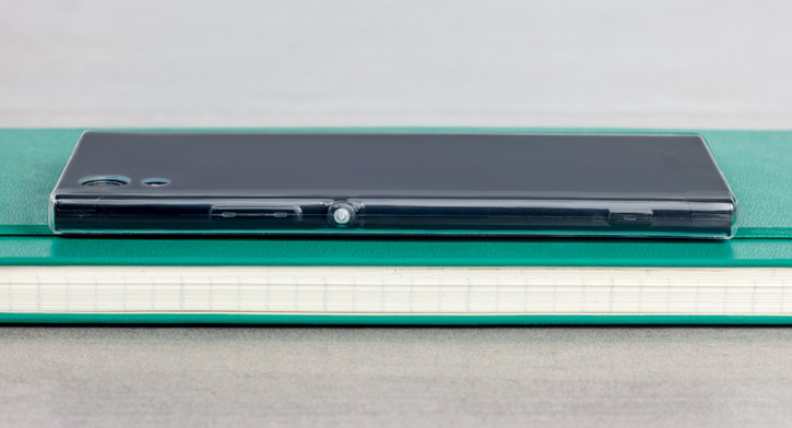 Coque Sony Xperia XA1 Olixar Ultra Mince – 100% Transparente vue sur touches