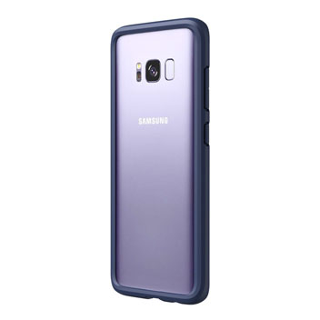 RhinoShield CrashGuard Samsung Galaxy S8 Plus Bumper Case - Dark Blue