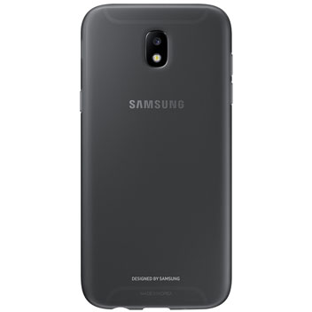 Official Samsung Galaxy J7 2017 Jelly Cover Case - Black
