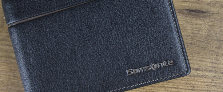 Samsonite S-Pecial Genuine Leather RFID Blocking Wallet - Black