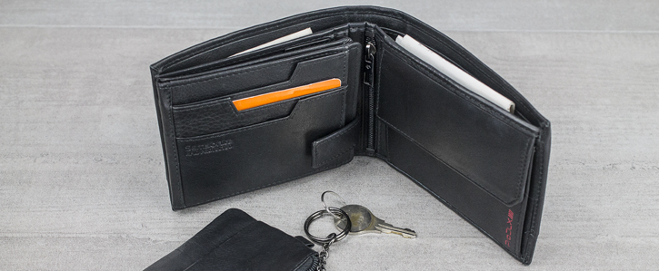 Portefeuille Samsonite Pro DLX Cuir Véritable RFID