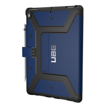 Coque iPad Pro 10.5 UAG Cobalt Folio - Bleue vue sur appareil photo