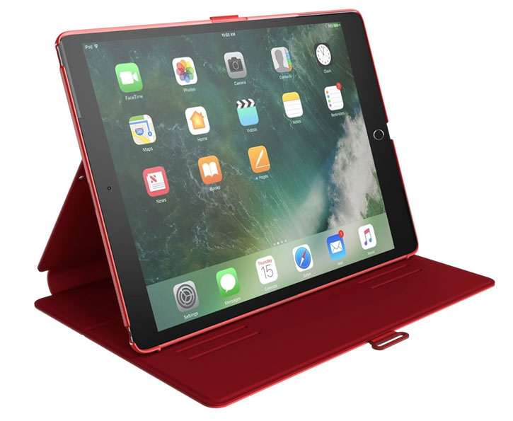 Speck Balance Folio iPad Pro 10.5 Case - Dark Poppy / Velvet Red