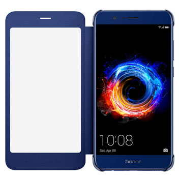 Official Huawei Honor 8 Pro Flip View Cover - Blue