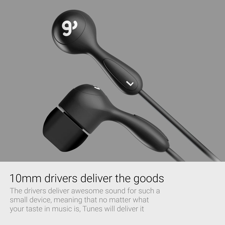 GoGear Tunes GEP2005 Noise-Isolating Earphones with Mic