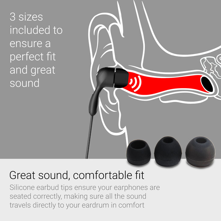 GoGear Tunes Geräuschisolierende Kopfhörer mit Mikrofon