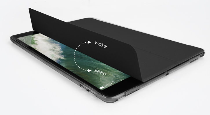 Olixar iPad Pro 10.5 Folding Stand Smart Case - Clear / Black