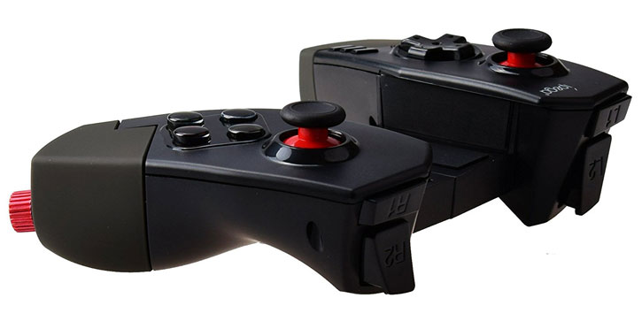 Mando para juegos Bluetooth iPega Red Spider para Android y iOS - Negro