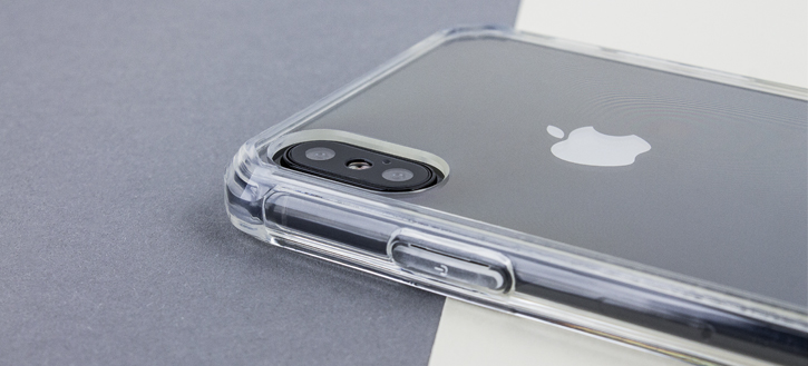 Olixar ExoShield Tough Snap-on iPhone X Case  - Crystal Clear