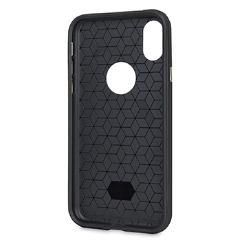 Olixar X-Duo iPhone X Case - Carbon Fibre Jet Black