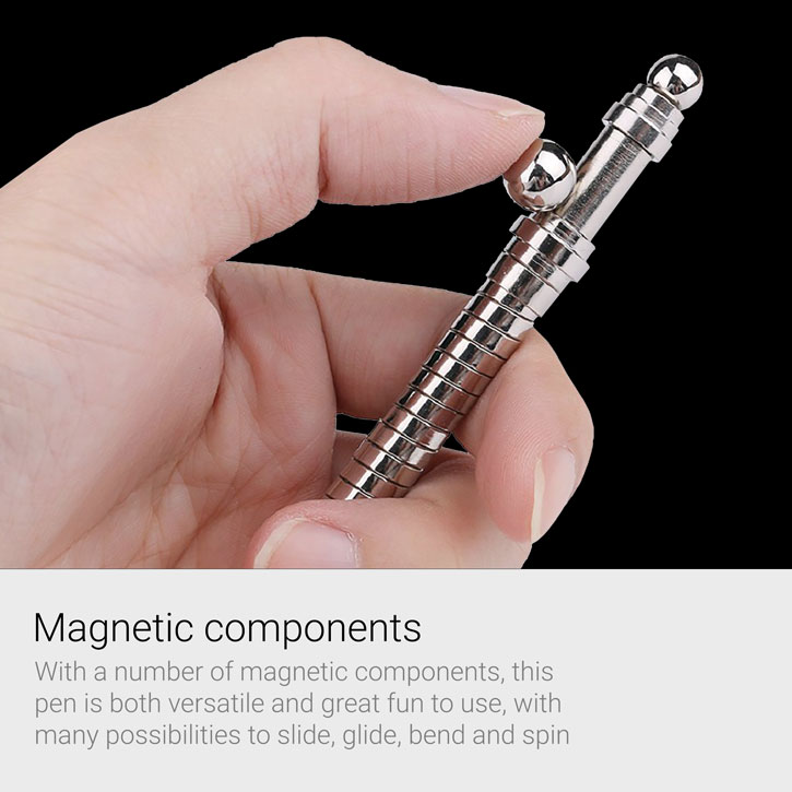 MagnaFlair Premium Metal Fidget Trick Ballpoint Pen